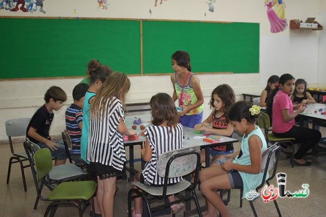 مدارسنا الابتدائية تنعش بالفعاليات ضمن مخيم  صيف الصداقة  والاقبال يزداد 